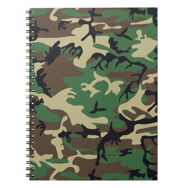 Carnet Camouflage militaire (Devant)