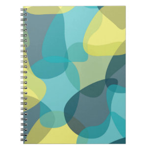 Carnet Camouflage, moderne, cool, tendance, géométrique u