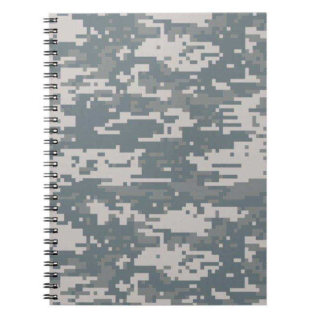 Carnet Camouflage numérique (Devant)