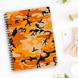 Carnet Camouflage orange, Militaire, Armée