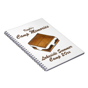 Carnet Camp d'été Souvenirs Smore Smores Album photo