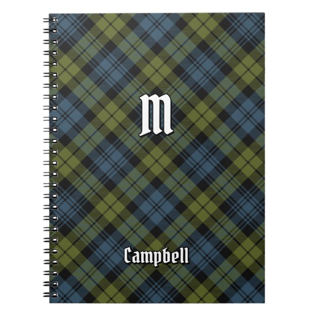 Carnet Campbell Tartan (Devant)