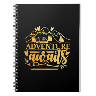 Carnet Camper Cadeau Aventure Is Await