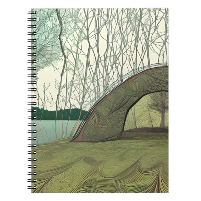 Carnet Camping calme et paisible (Devant)