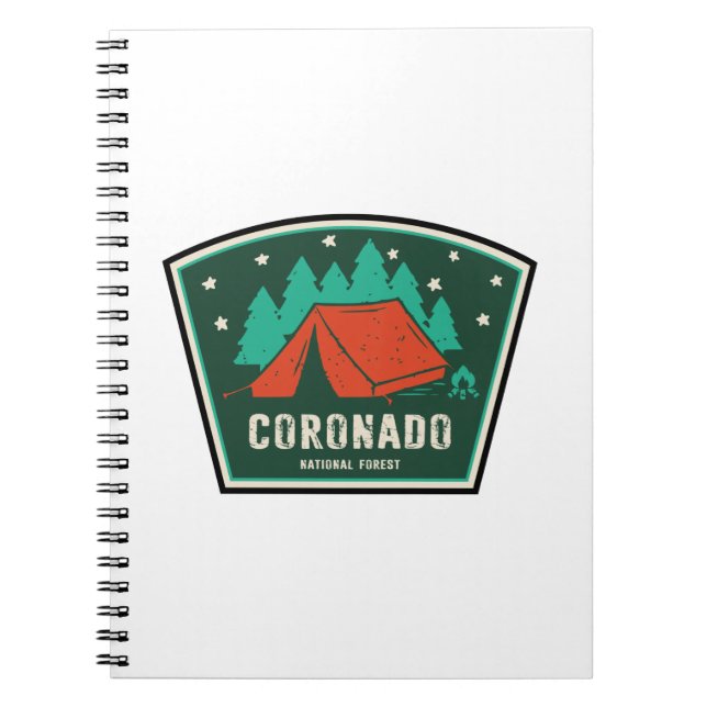 Carnet Camping forestier national du Coronado (Devant)