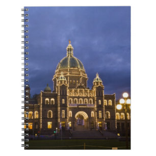 Carnet CANADA, Colombie-Britannique, Victoria. Soirée,