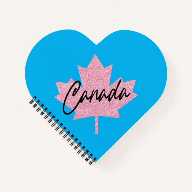 Carnet Canada Feuille d'érable (Devant)