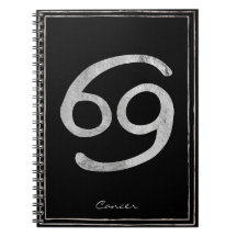 Cancer le crabe martelé argent stylisé astrologie