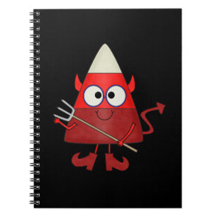 Carnet Candy Corn Devil Halloween