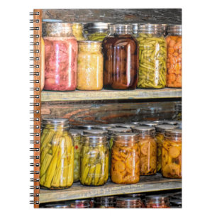 Carnet Canning Preserve Automne Harvest