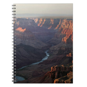 Carnet Canyon grand et fleuve Colorado en Arizona