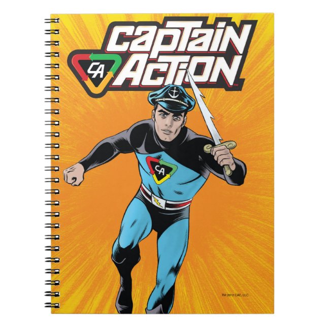 Carnet Capitaine Action Notebook (Devant)