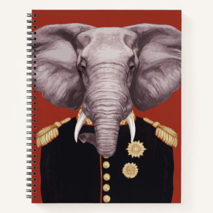 Carnet Capitaine Elephant