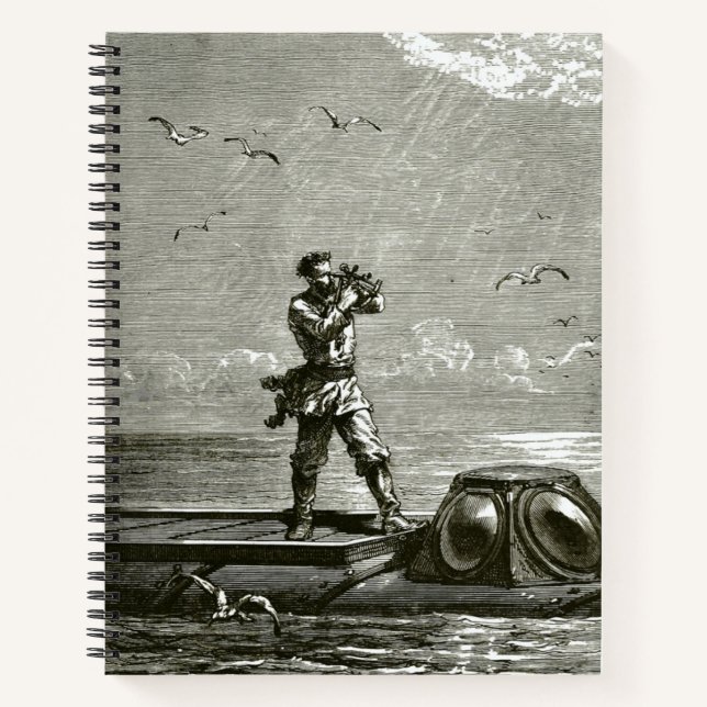 Carnet Capitaine Nemo de 2000 Leagues Under the Sea (Devant)