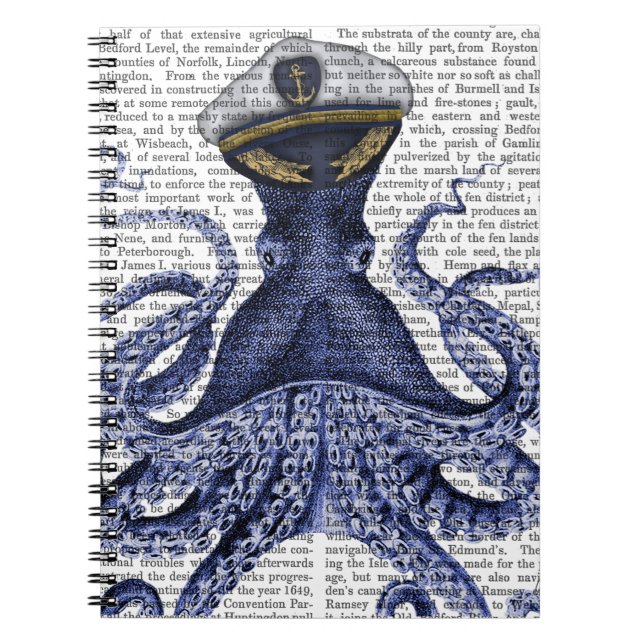 Carnet Capitaine Octopus (Devant)