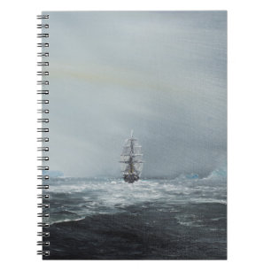 Carnet Capitaine Scott et équipage de découverte