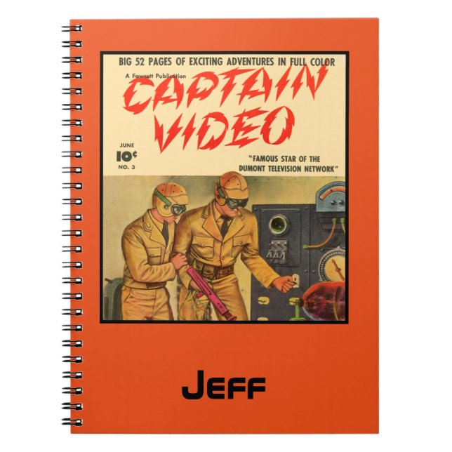 Carnet Capitaine Video (Devant)