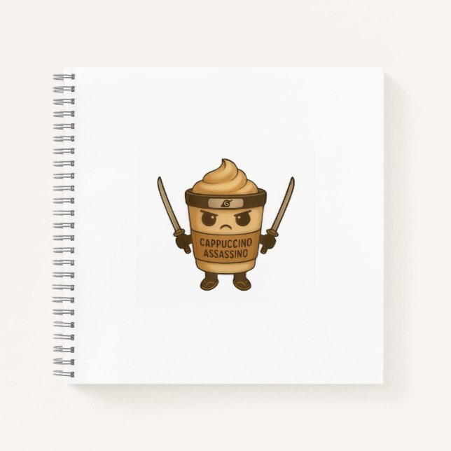 Carnet Cappuccino Assassino (Devant)