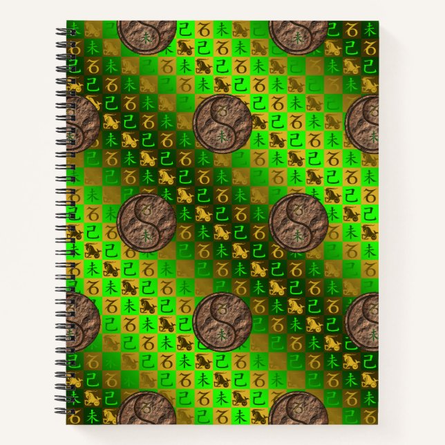 Carnet Capricorne & Chèvre de Terre (Devant)