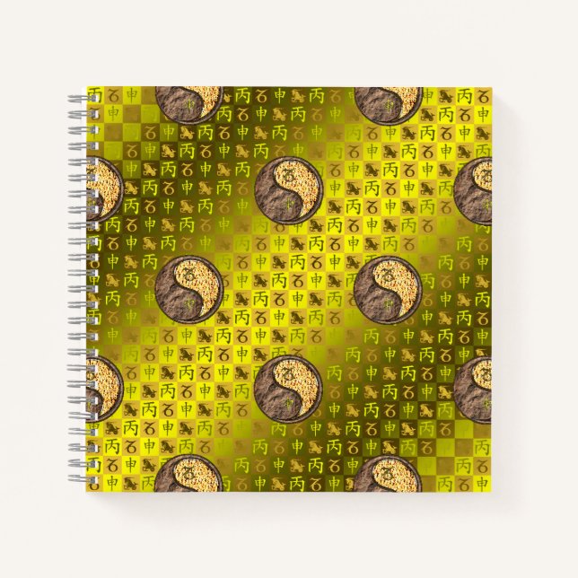 Carnet Capricorne & Singe de feu (Devant)