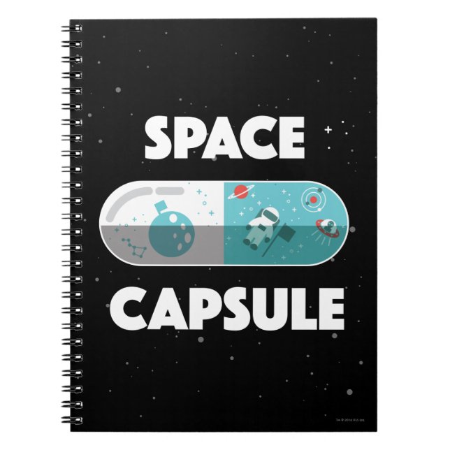 Carnet Capsule spatiale (Devant)