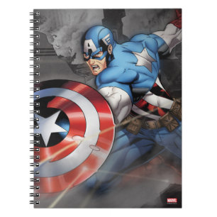 Carnet Captain America Déviant l'Attaque
