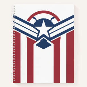 Carnet Captain America Stars & Stripes