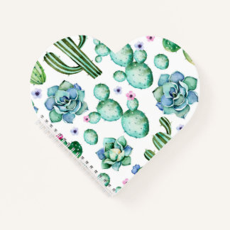 Carnet Cardiaque Succulente Pour Ordinateur Portable