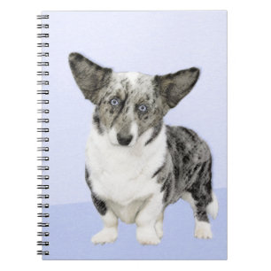 Carnet Cardigan Welsh Corgi Peinture - Art Chien original