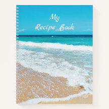 Caribbean Beach Waves in Aruba Recette Book