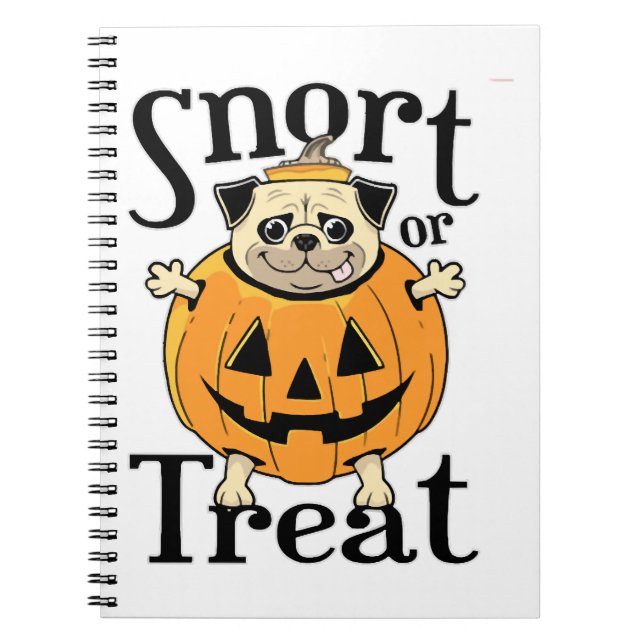 Carnet Carlin d'Halloween (Devant)