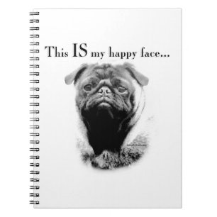 Carnet Carlin Joyeux visage