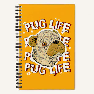 Carnet Carlin Vie Animal Chien