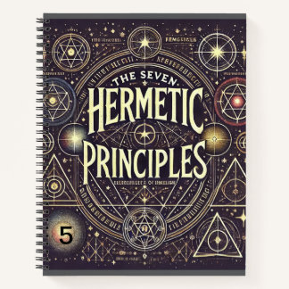 Carnet "Carnet unique avec principes hermétiques Imprimer