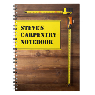 Carnet Carpentry portable personnalisé