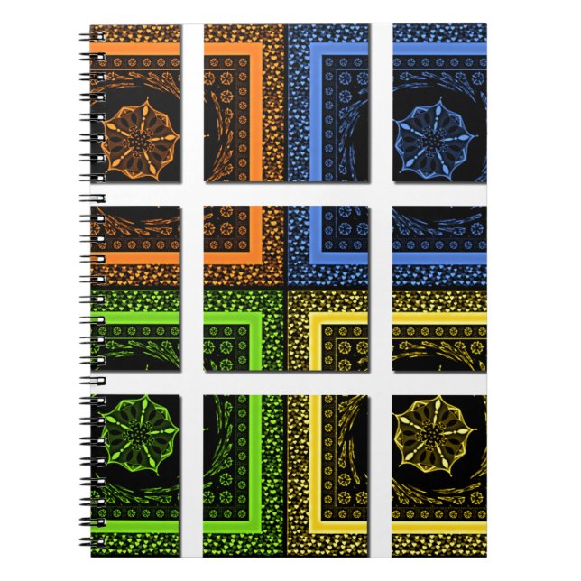 Carnet Carré dans une boîte (Devant)