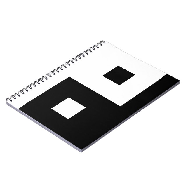 Carnet Carré Yin Yang (Côté gauche)