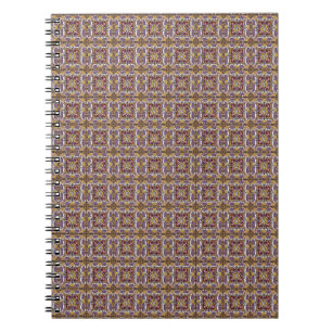 Carnet Carreau pourpre
