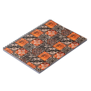 Carnet Carreaux de tangerine