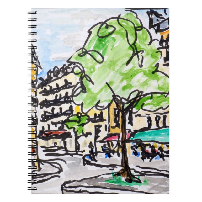 Carnet Carrefour de l'Odeon, Paris, France (Devant)