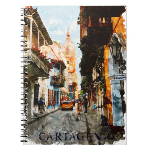 Carnet Cartagena Colombia City Street View