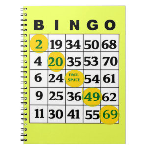 Carnet Carte BINGO
