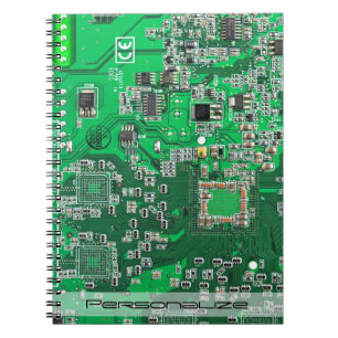 Carnet Carte circuit imprimé circuit vert PCB