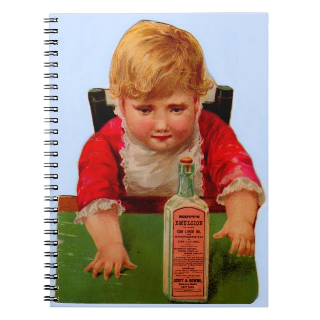 Carnet Carte commerciale victorienne : Scott's Emulsion C (Devant)