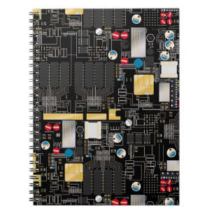 Carnet Carte de circuit noir