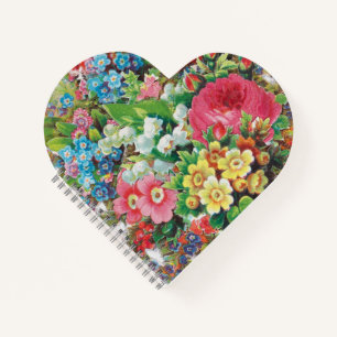 Carnet Carte de la Saint-Valentin de l'ère victorienne, B