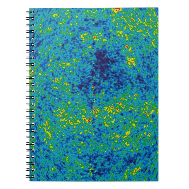 Carnet Carte de l'univers de la sonde à micro-ondes WMAP (Devant)