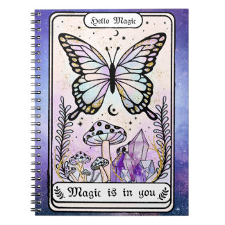Carnet Carte de Tarot de cuisine spirituelle