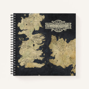 Carnet Carte de Westeros