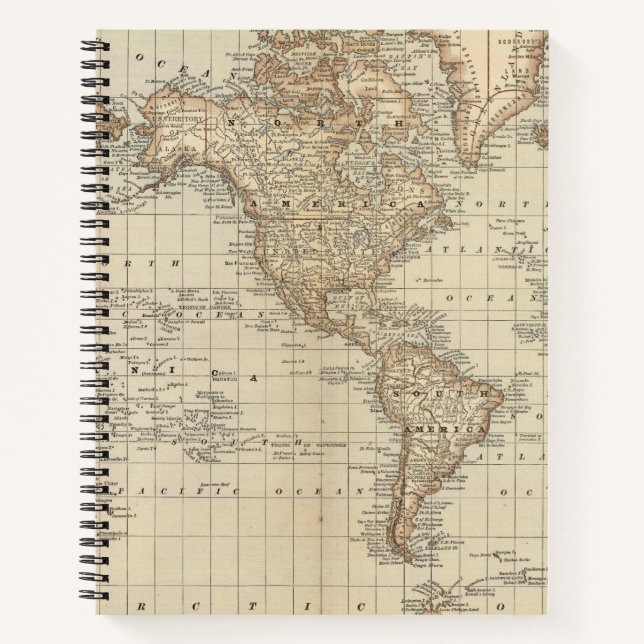 Carnet Carte du monde 3 (Devant)